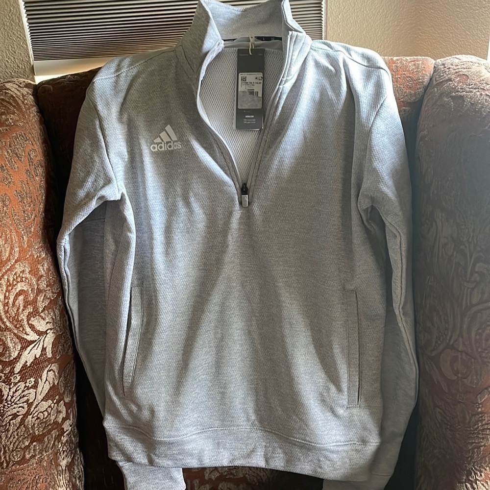 Grey, Brand New Adidas Lightweight sweatshirt